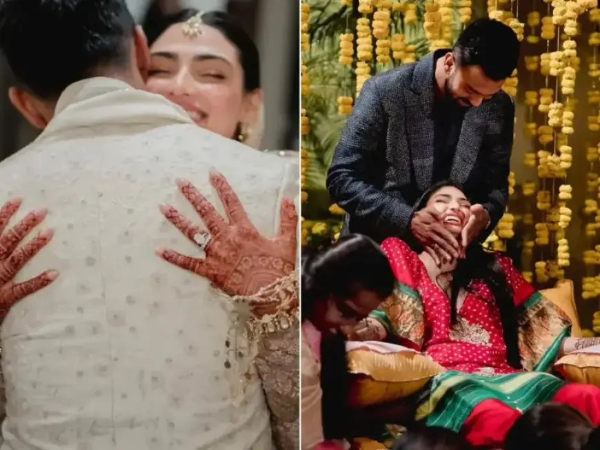 Athiya Shetty Reveals Unseen Wedding Photos on KL Rahul’s Birthday