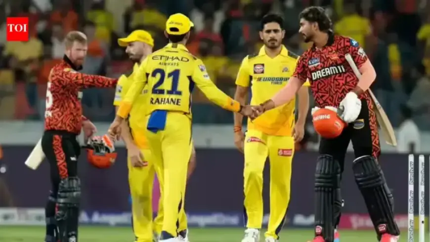 SRH Heroes Face Chennai Super Kings in High-Stakes Derby Showdown