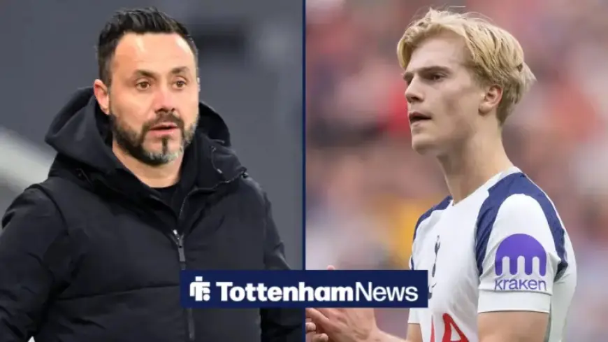 Roberto De Zerbi’s First Major Misstep as Tottenham Manager Involves Lucas Bergvall