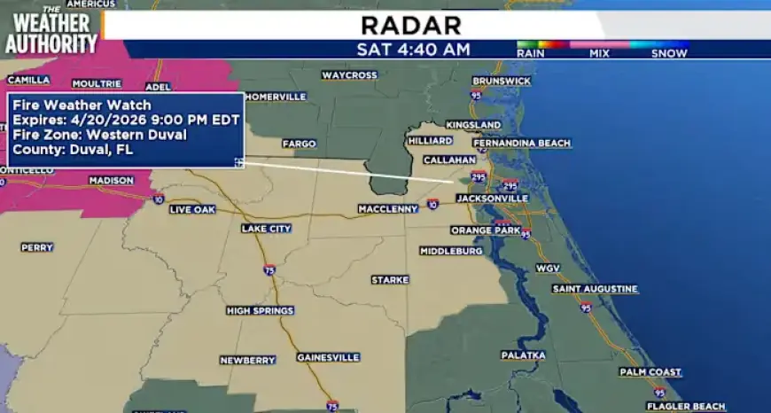 Near-Record Heat and Wind Elevate Fire Risks This Weekend
