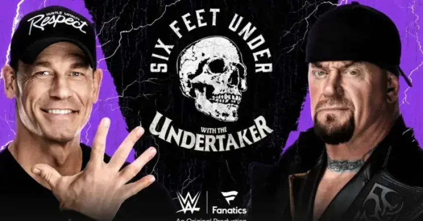 John Cena Joins Undertaker for Live Podcast Discussion