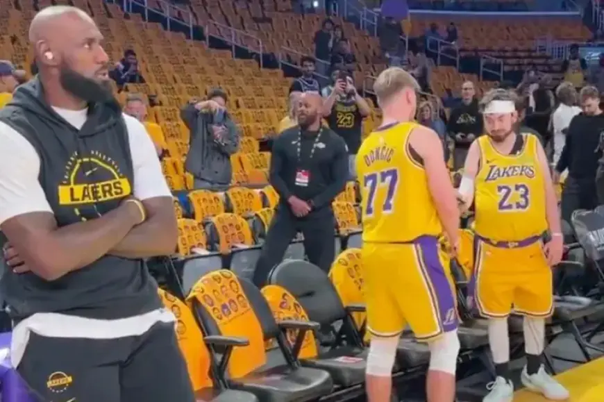 LeBron Ignores Luka Doncic’s $100K Lakers Ticket Purchase