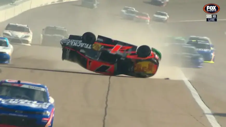 NASCAR Race Halted by Dramatic Rollover Incident
