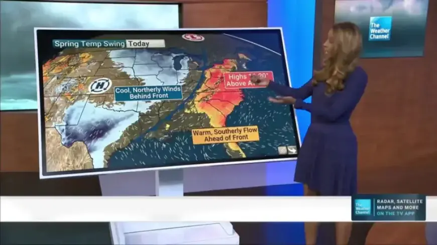 Cold Front Sweeps Southeast, Forcing Heat to Retreat