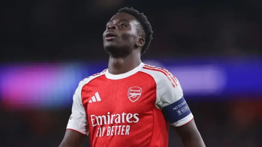 Bukayo Saka Misses Arsenal’s Clash Against Man City