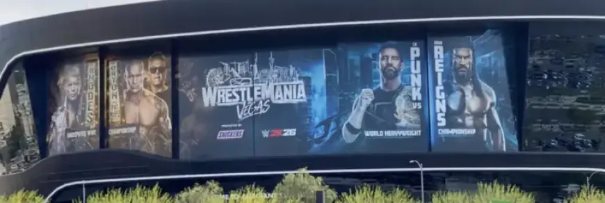 Las Vegas Targets $322M Milestone with Allegiant Stadium’s WrestleMania Return