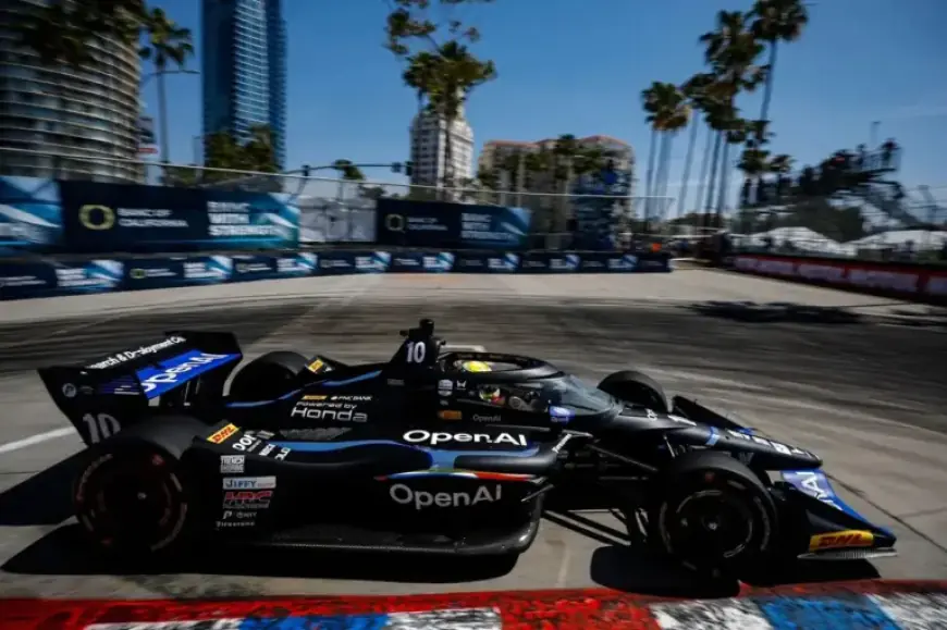 Alex Palou Triumphs Over Felix Rosenqvist in Long Beach IndyCar Victory