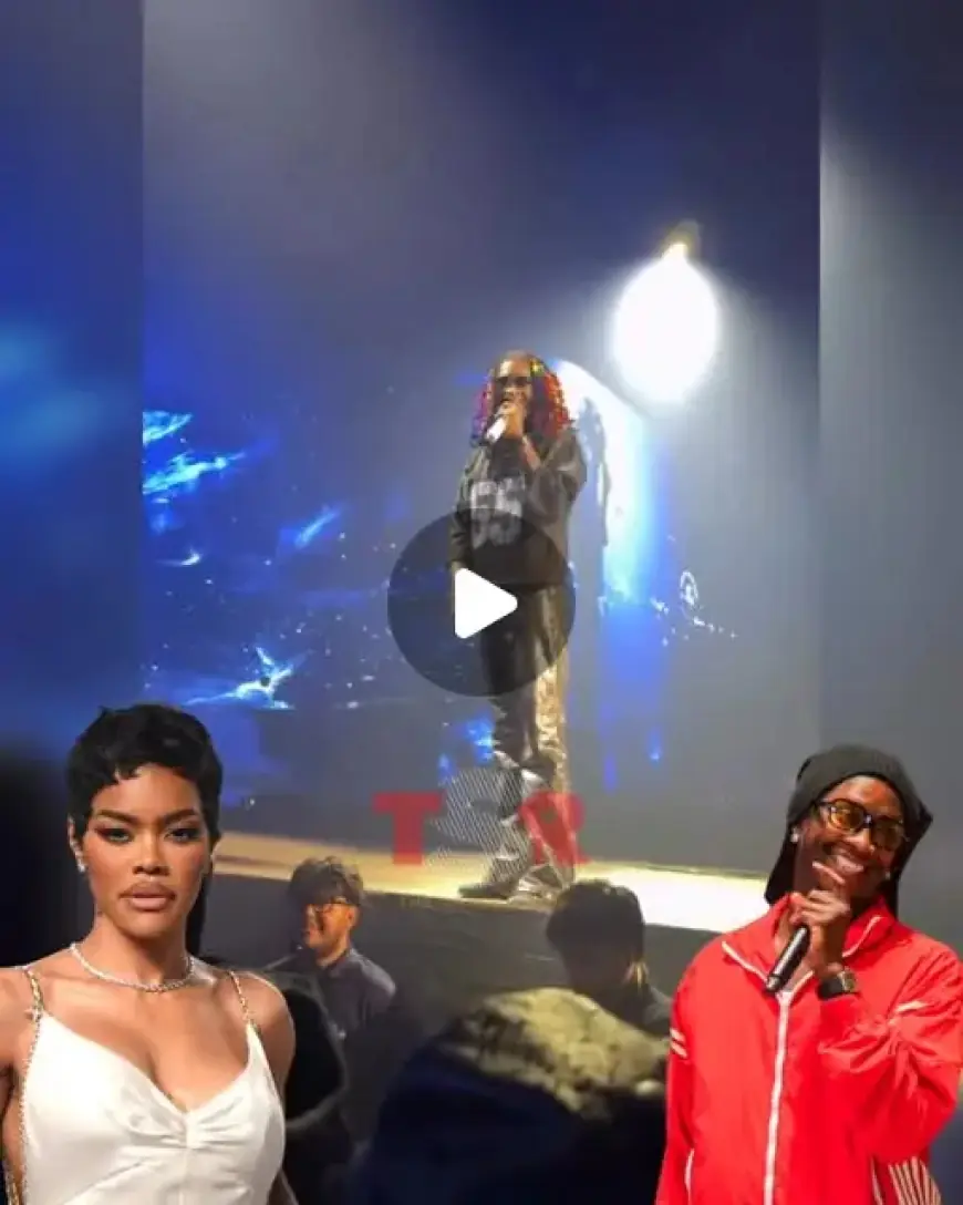 Young Thug Pauses Coachella Show to Connect with Teyana Taylor for Styling