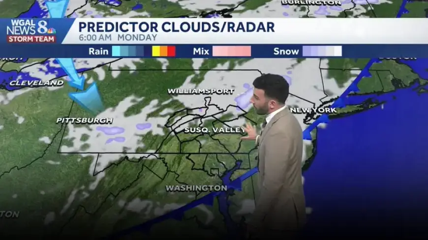 Chilly Evening Forecast with Freeze Watch for Tuesday Morning in South-Central PA