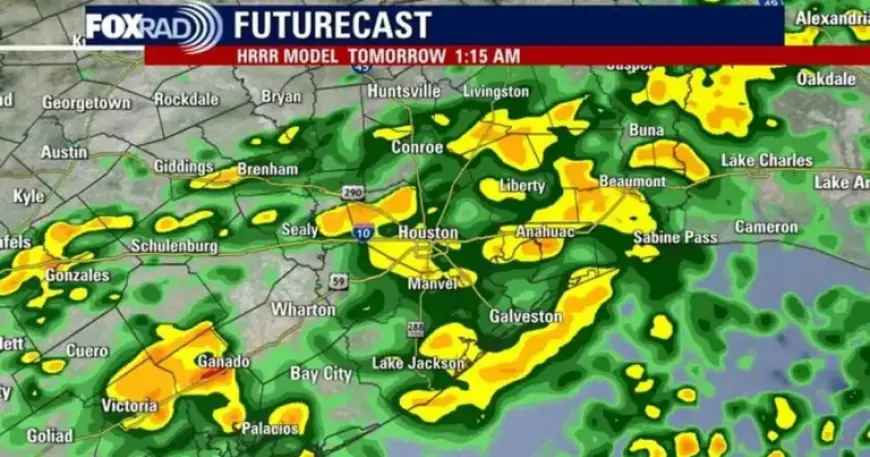Houston Weather Alert: Heavy Rain Triggers Storm Warning Until Sunday