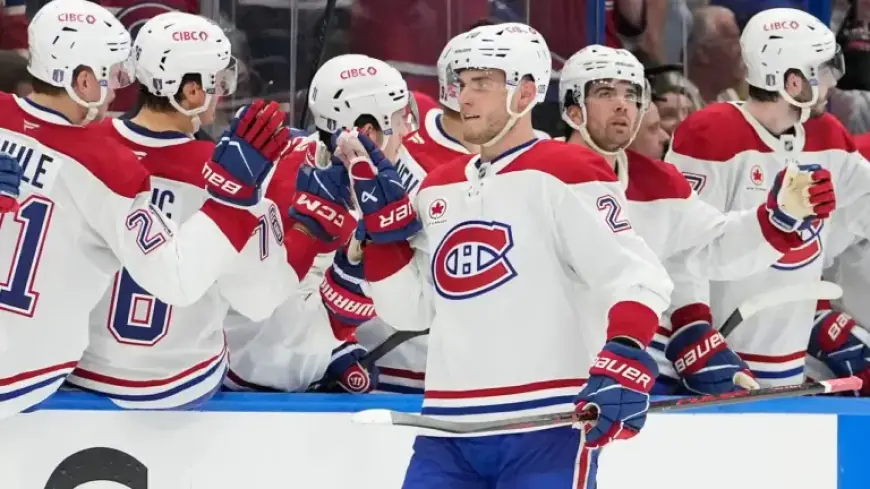 Slafkovsky Shines as Big-Game Player in Canadiens’ Game 1 Victory