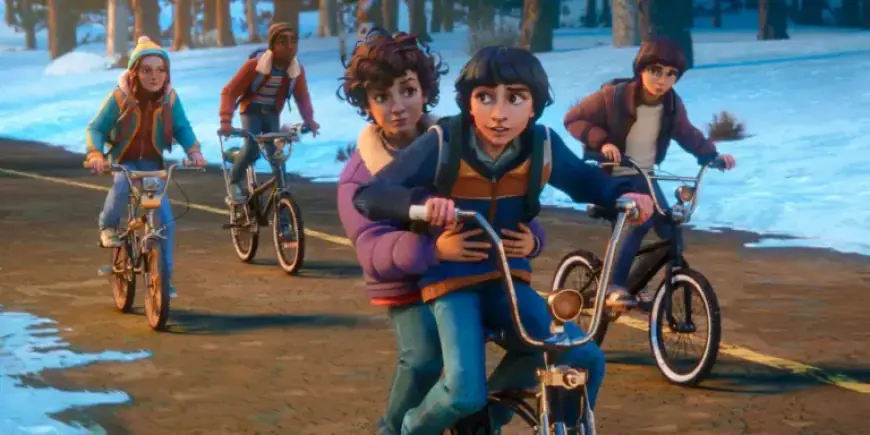 Animated Spinoff Flips ‘Stranger Things’ Aesthetic on Its Head