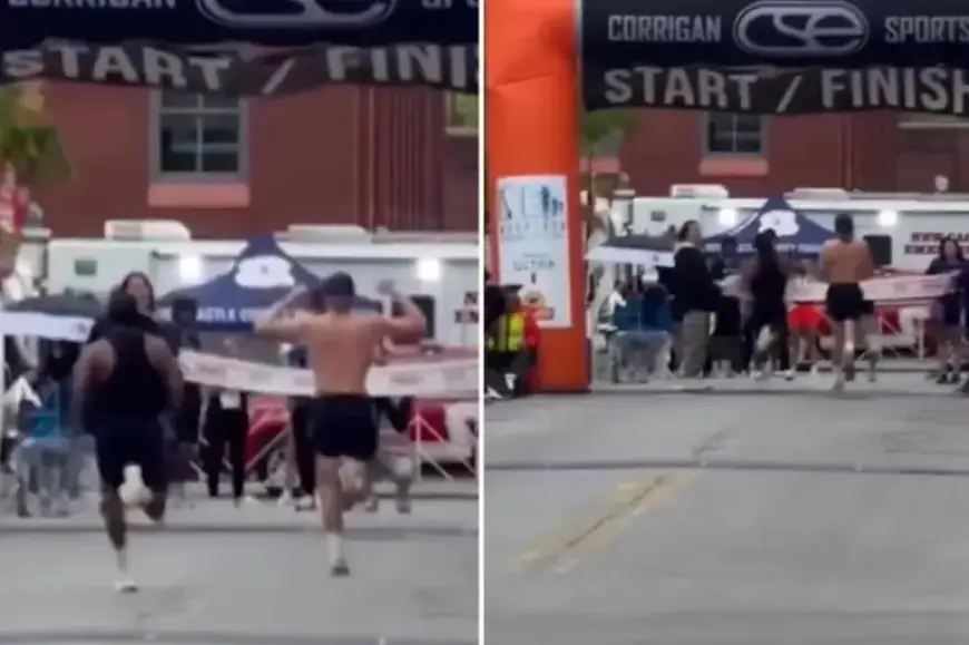 Marathon Runner’s Early Celebration Costs Victory at Finish Line