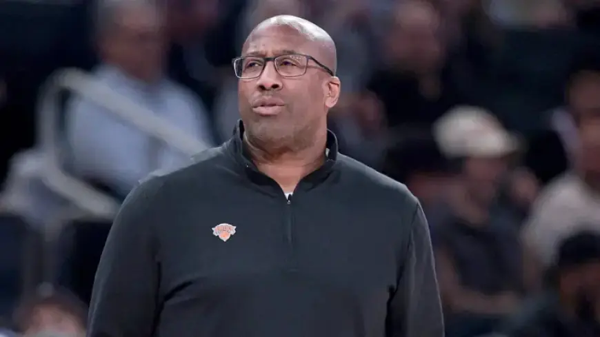 Knicks Coach Mike Brown Humorously Handles Ringing Phone at Press Conference