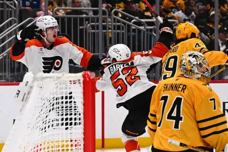 Philadelphia Flyers Dominate Penguins in Game 1: Key Takeaways