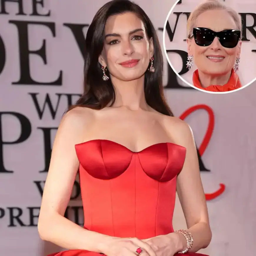 Anne Hathaway Discusses Meryl Streep’s Method Approach in Devil Wears Prada Sequel