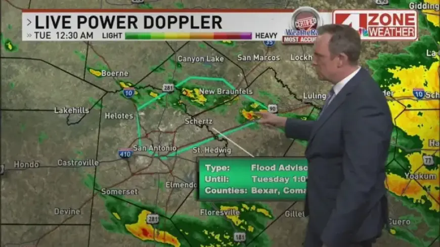 Flood Warnings Issued as Heavy Rains Persist Through Tuesday