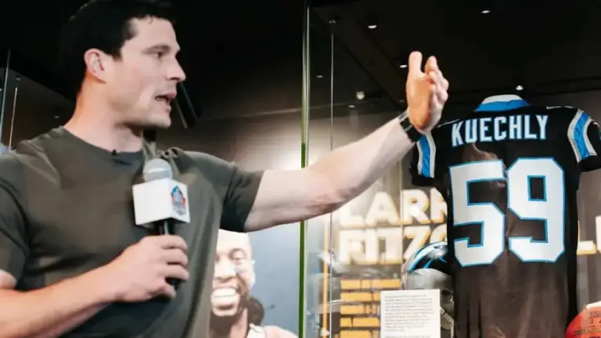 Luke Kuechly’s Hall of Fame Exhibit Showcases His Preparatory Passion