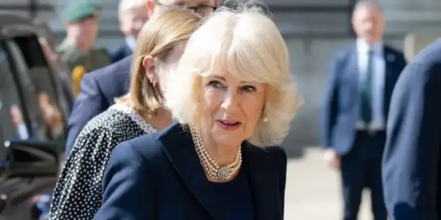 Queen Camilla Honors Queen Elizabeth’s Centenary with Elegant Pearl Choker