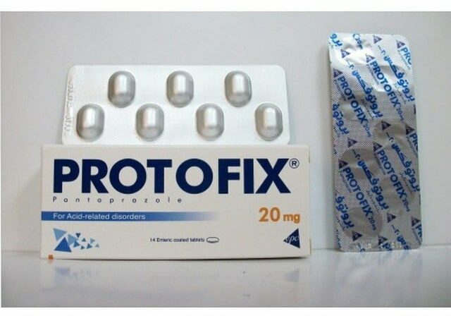 كبسولات بروتوفكس Protofix لعلاج حموضة المعدة