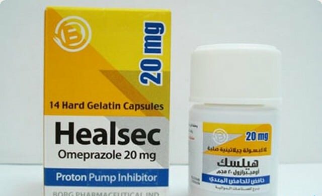 دواء هيليسك Heslsec لعلاج قرحة المعدة