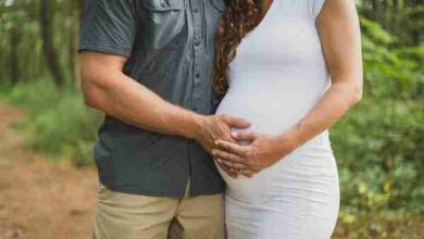 دور الزوج في الشهر التاسع من الحمل