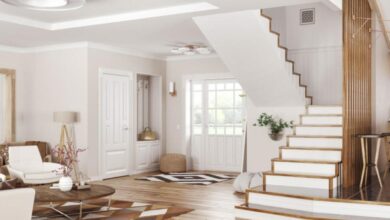 ديكورات الدرج الداخلي في المنزل 2021