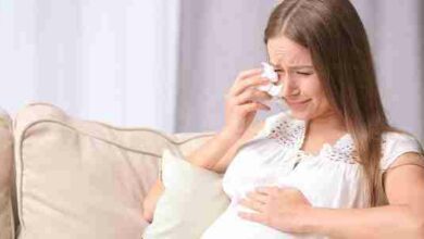 هل حزن المرأة الحامل يتسبب في زيادة جمال الجنين